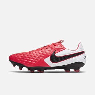 Ghete Fotbal Nike Tiempo Legend 8 Pro FG Firm-Ground Dama Rosii Albi Negrii | PAMC-23491